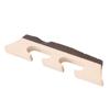 6 String Banjo Bridge Universal 3 Legged Premium Ebony Maple Banjo Bridge for Banjolele Accessories