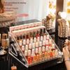 Transparent Multi-layer Nail Polish & Lipstick Display Stand and Storage Rack