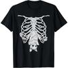 Skull Cute Cute Bat I Wicca Gothic Pastel Goth T-Shirt for Men Women Short Casual Four Seasons Daily Tees
