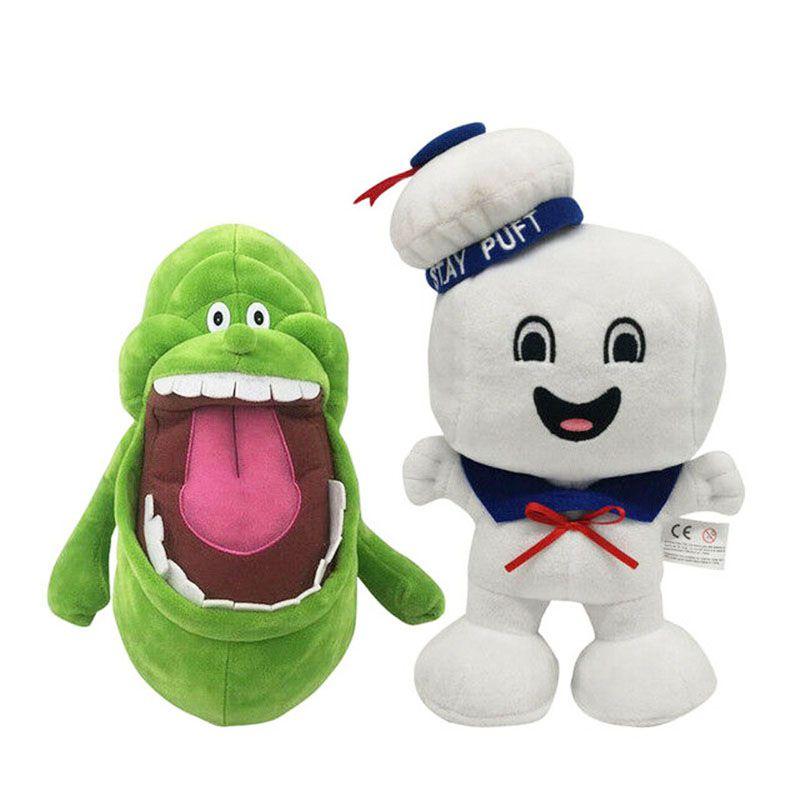 Entzückende Ghostbusters Slimer Plüschpuppe Weiches Stofftier Perfekt für Kindergeschenke