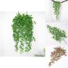 Decorative Plastic Plant Wall Panel With Faux Vine For Living Room And Bedroom