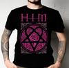 Heartagram Him Band Tee Tee-shirt Heartagram Rose Him Band T-shirt Unisex