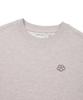 WACKY WILLY [26Ss] Women'S Lily Wappen Crop Sweatshirt Pink