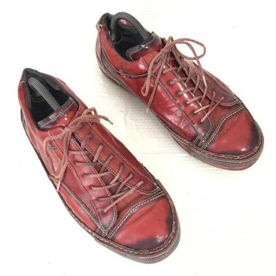Fabricat în Japonia Mihara Yasuhiro Adidași din Piele Mărimea 25.5-26.5cm Pantofi Roșii Adidași(FOLOSIT)