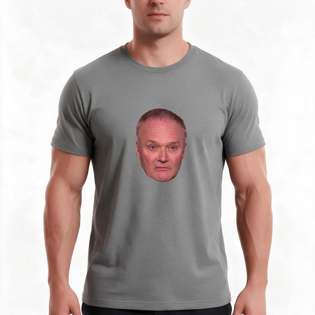 Creed Bratton Tshirt Summer Casual Cotton Tee Oversized Streetwear Tops Vintage Graphic Print Loose Fit Short Sleeve