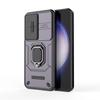 For Samsung Galaxy S24 FE Case Slide Camera Len Cases Samsung Galaxy S24 FE Cover Shockproof Armor PC TPU Cover Galaxy S24 FE
