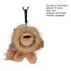 Doll Pendant Keychain Lion Shape Plush Doll Lightweight Key Holder Easy to Carry Keychain Backpack Accessories