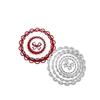 Scrapbooking DIY Cutting Dies Carbon Steel Embossing Pattern Cutting Die  Circle Geometric Pattern Bow