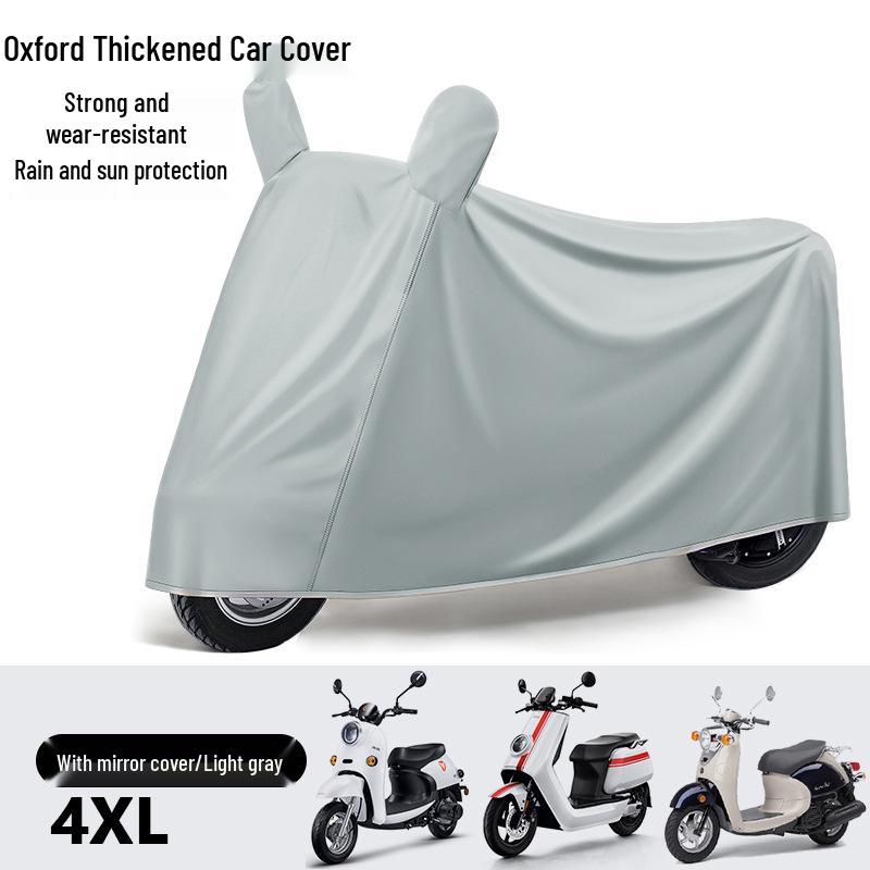 

Солнцезащитный и дождевой чехол для электровелосипеда и мотоцикла - Водонепроницаемый