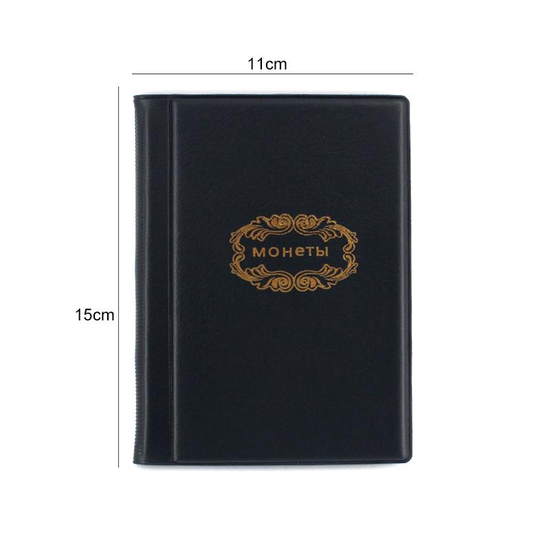 3 Colors 120 Units Russian Coin Album Mini Coin Collection Book Coin Protection Album Commemorative Coin Display Book