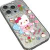 Sanrio Hello Kitty Silver Phone Case for Apple 16