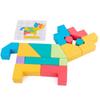 Versatile Building Wooden Blocks Kids Shape Recognition Stack Learn Toy Early