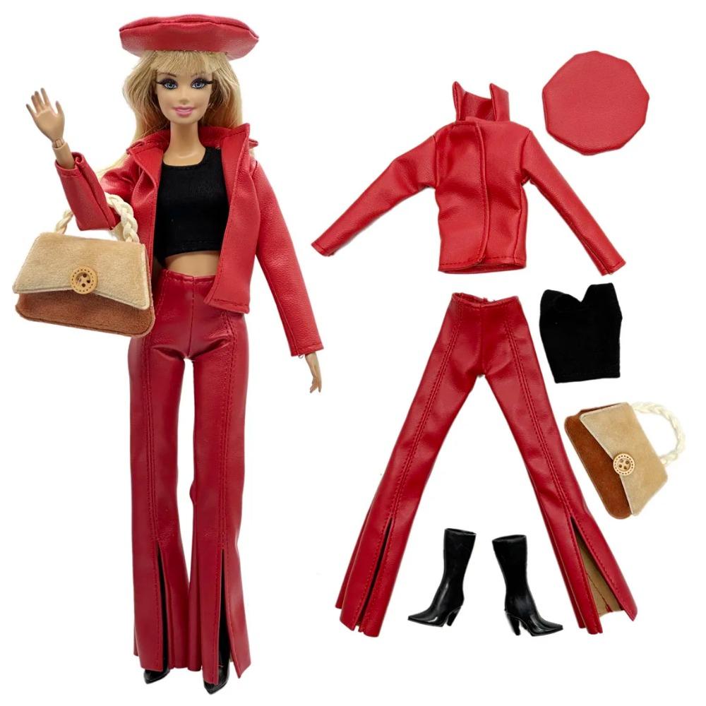 1 set tygdockkläder Mode Casual Klädset för 11,5 tum 30 cm Docka Barn eller Födelsedagspresent