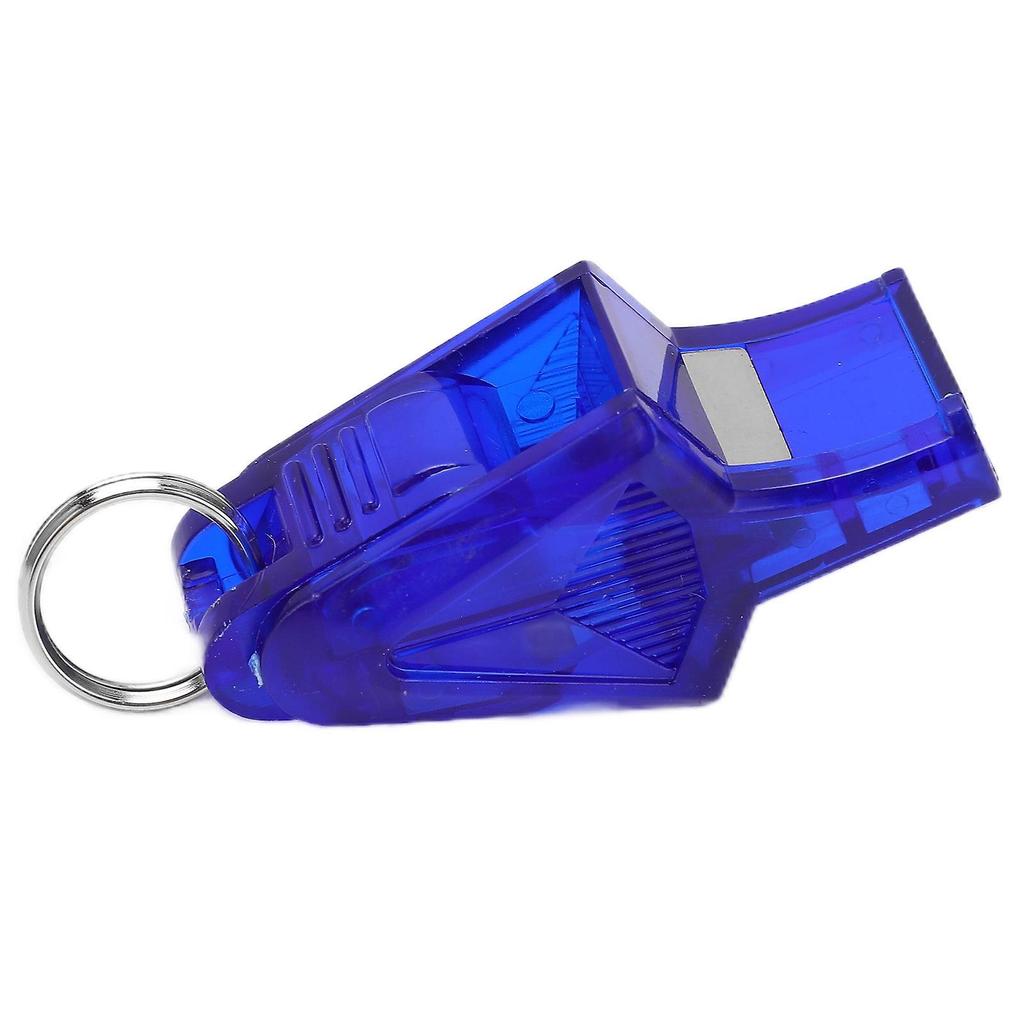Referee Whistle Sturdy Durable Resounding Crisp Portable Sound Whistle for Competitions and SportsDark Blue