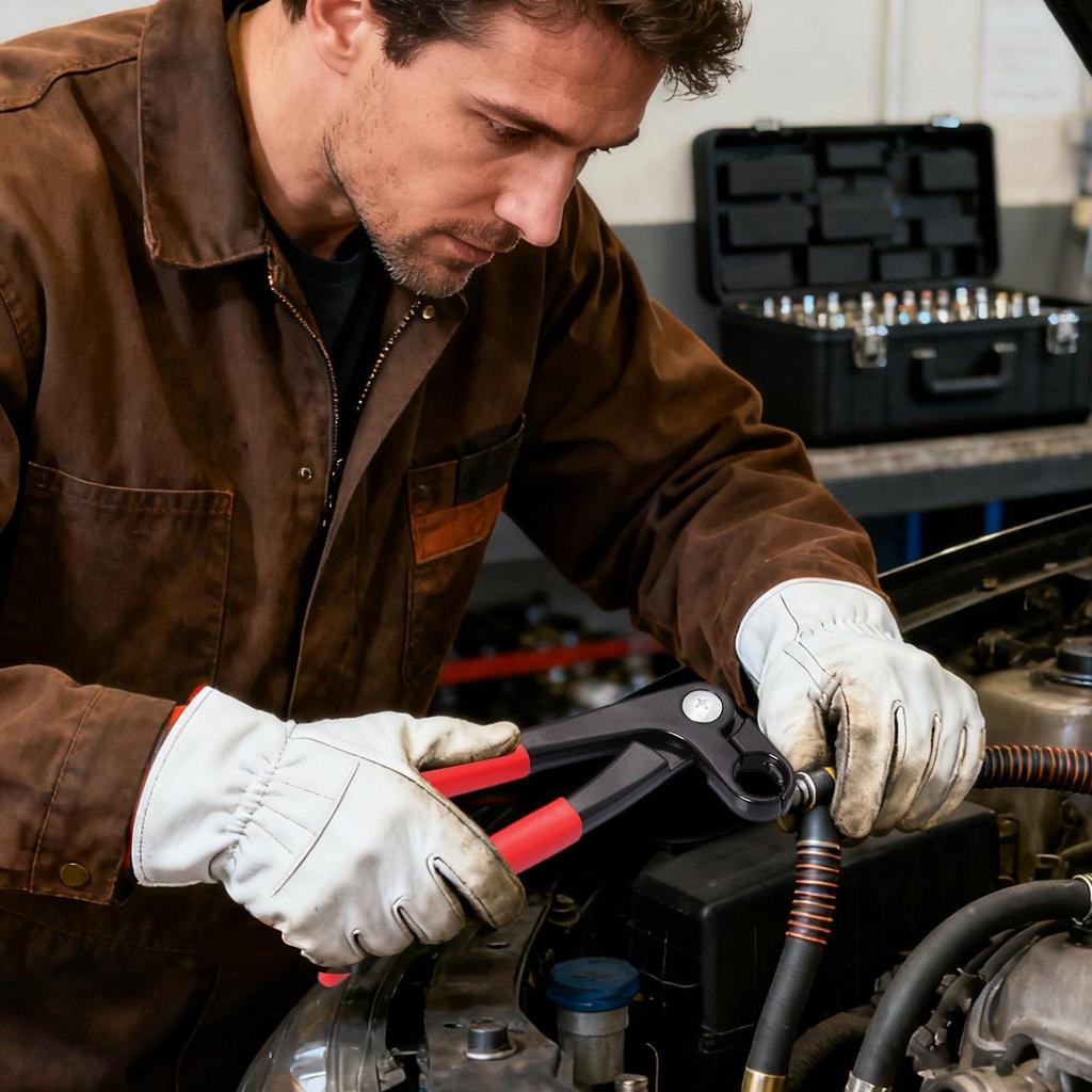 Automotive Hose Pliers, Pipe Tube Line Separator Repair Tool for Car Radiator Cooling Systemair Conditioning Engine Maintenance