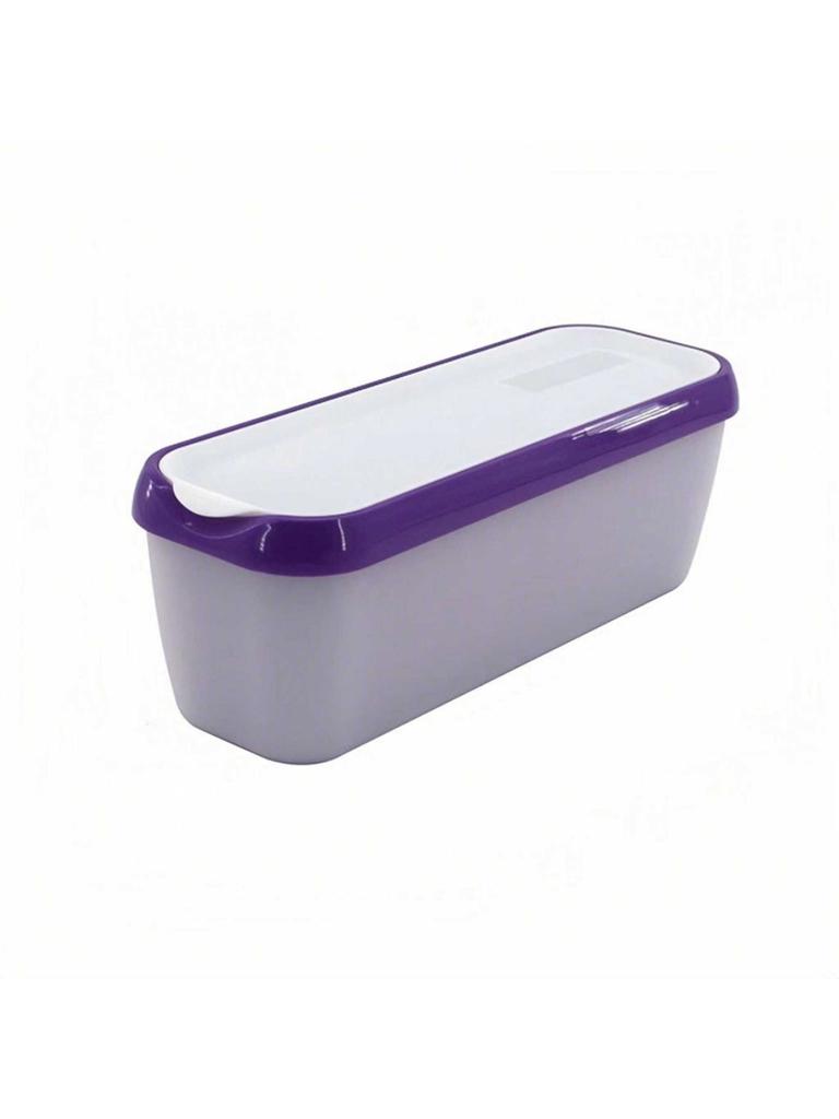 1pc Reusable Homemade Ice Cream Storage Box, Yogurt, Smoothies, Ice Cream Storage Container