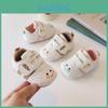 Baby Zachte Zool Schoenen Met Klittenband Voor Pasgeborenen En Peuters In Cartoon Design