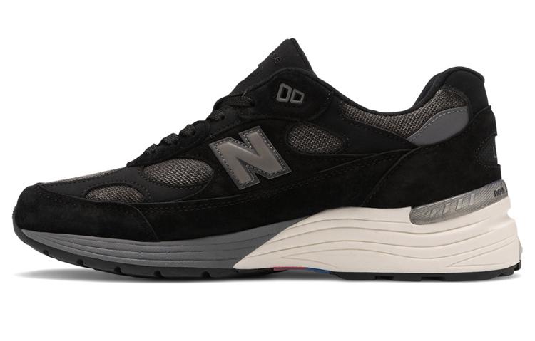 

992 New Balance Made in Usa Black Grey M992BL 37
