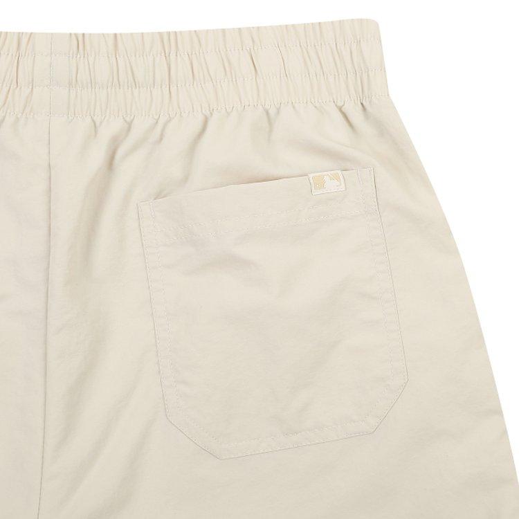 New MLB Sports Shorts Unisex Ecru 31SMU2131-50B