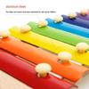 Wooden Eight-Note Xylophone Toy for Children - Orff Music Log Instrument