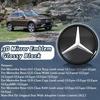 Emblema de Logotipo de Estrella de Parrilla Delantera LED Estilo OE Negro Brillante Para Mercedes Benz GLC250 GLC300 GLC350 GLE400 GLE450 GLS350 GLS350