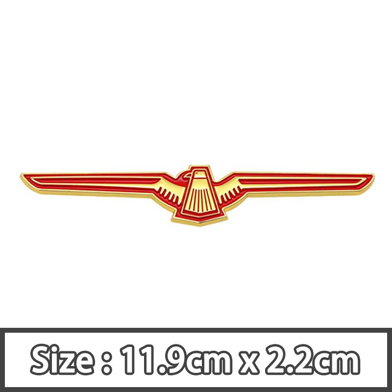 1Pc 3D Metal Eagle Emblem Badge Body Personalized Decorative Stickers Auto Stickers