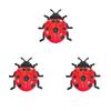 Iron Ladybug Wall Art Waterproof Insect Wall Decor  for Garden Fence Patio Home Nursery Wall Decor