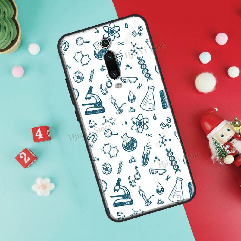 

Научный химический формульный чехол для POCO X3 Pro GT F3 M3 M4 X4 Pro Чехол для Xiaomi Mi 11T 12 Pro X Mi 11 Lite POCO M4 Pro