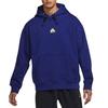 Nike ACG Brushed Thermal Pullover Sports Fleece Lined Hooded Sweatshirt Unisex Royal Blue DH3088-455