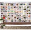 Art Nouveau White Bookcase Tapestry