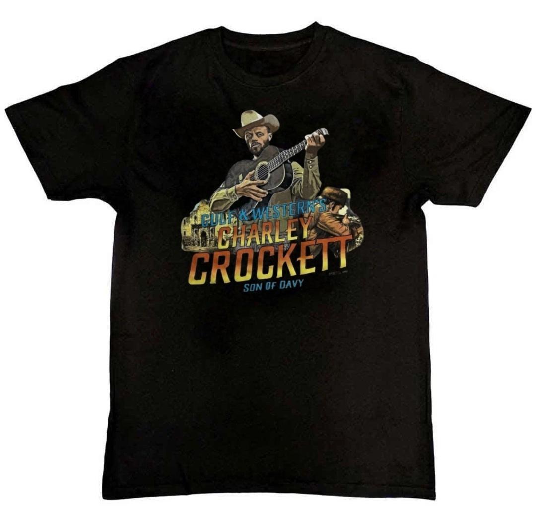 Vintage Charley Crockett Graphic Print Mens T-Shirt M