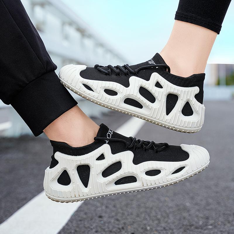 

Large size new casual single shoes breathable versatile men s shoes couple trend sports running shoes wholesale 46