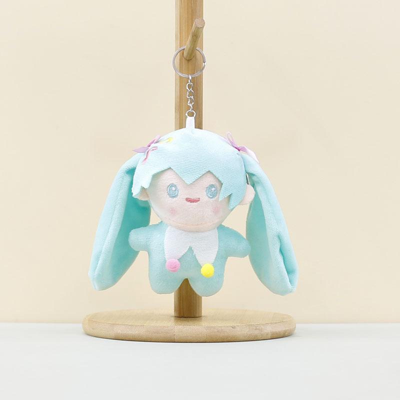 

Miku Sweet Hatsune Plush Keychain Cuddly Stuffed Doll For Trendy Bag Charms And Keyrings Blue Doll