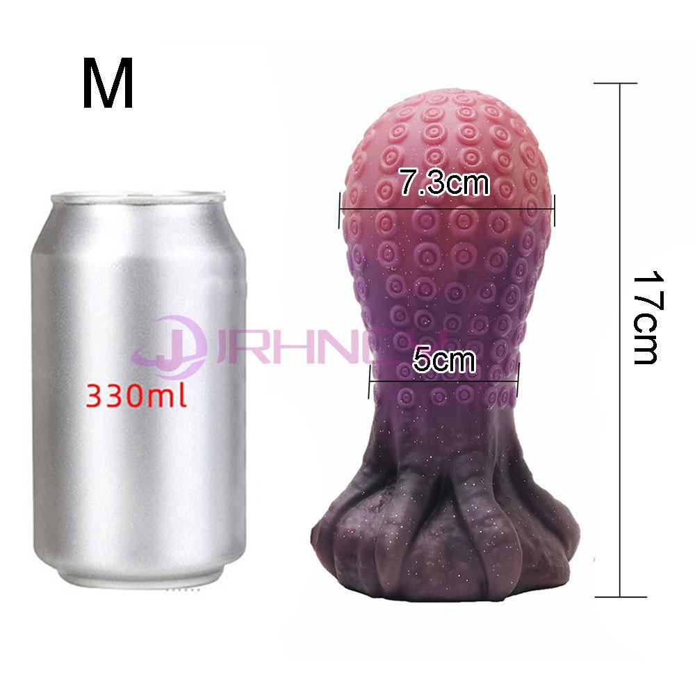 9.2cm XXL Huge Anal Plug Egg Butt Plug For Men Women Anal Dildos Silicone Soft Anal Balls With  Suction Cup Prostate Massage