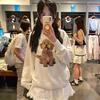 Women's Cute Puppy Jacquard Pullover Sweater - Designer Korean Style Knitwear, Soft & Fluffy, New for Autumn/Winter