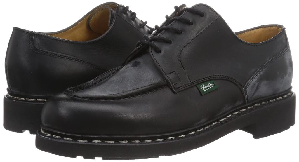 Paraboot Chambord Business Size Size cm Men's Shoes, 710709, Noir, 27.5 (Used)