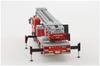 Aoshima Bunka Kyozai Working Beetle Series 3 Ladder Fire Truck City Fire Department North Ladder Plastic Model Kit Co., Ltd. 1/72 No. (Otsu 1)