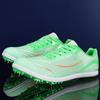 Herren Leichtathletikschuhe Outdoor Professionell Rutschfest Trainingsnagelschuhe Low Cut Atmungsaktiv Lässige Sportschuhe für Herren