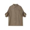 [/Summer Shangxin] Summer French Linen Short Sleeve Shirt Women's Loose Casual Commuter Shirt Women's S