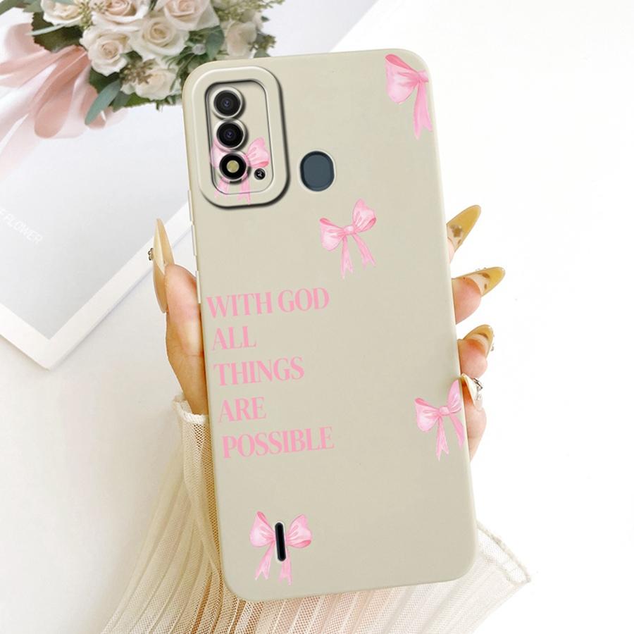 

For Itel P37 Pro Vision 2Plus Case Len Proective Back Cover flower Soft Silicone Funda for Itel P37 Vision2 2S Shockproof Capa Itel P37