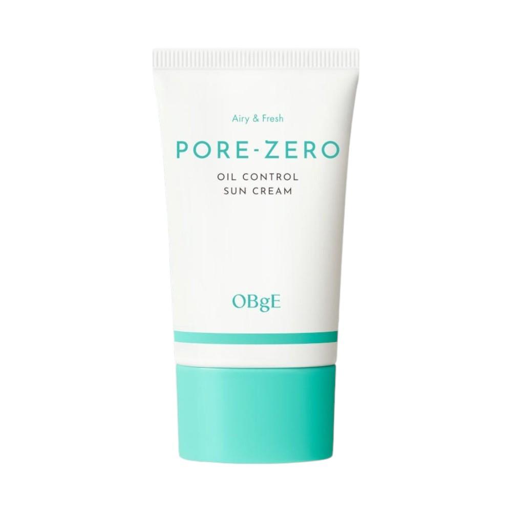 OBGE Pore Zero Oil Control Sun Cream SPF50+ PA++++ Mattifying UV Protection 50ml