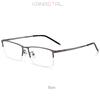 Men Half Eyeglasses Frame Blue Light Blocking Titanium Glasses Women Anti Fatigue Computer Prescription Myopia Reading Eyewear