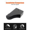 For Ford Ranger 2023-2025 ABS Car Rear Seat Side Storage Box Umbrella Organizer Tray Trim Car Interior Accessories