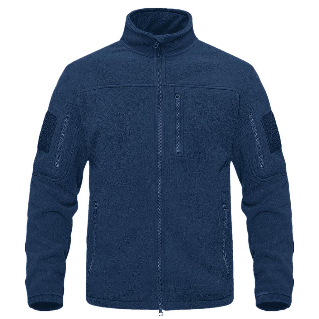 Men's 2026 Autumn/Winter Tactical Fleece Jacket - Stand-up Collar, Warm Outdoor Sports Gear
