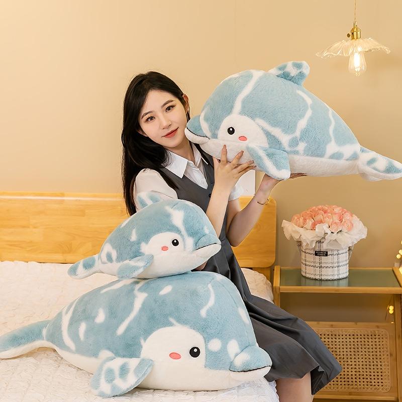 Dolphin Plush Toy Wholesale For Girls, Soft And Huggable Birthday Gift, Cute Animal Design