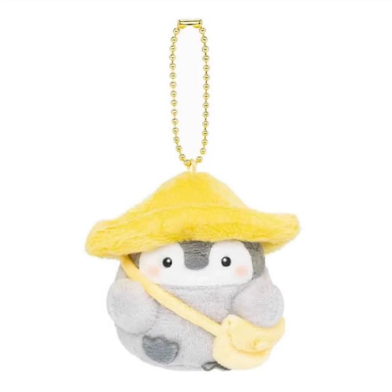 Super Soft Short Plush Pp Cotton Stuffed Penguin Keychain Gift