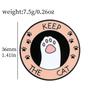 Claw Cat Adorable Style Alloy Pin Badge With Cute Design Animal