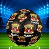 Custom Name Personalized Go Ahead Eagles Print Size 5 Soccer Ball Training & Match Football, for Team, Kicking, Gift for Football