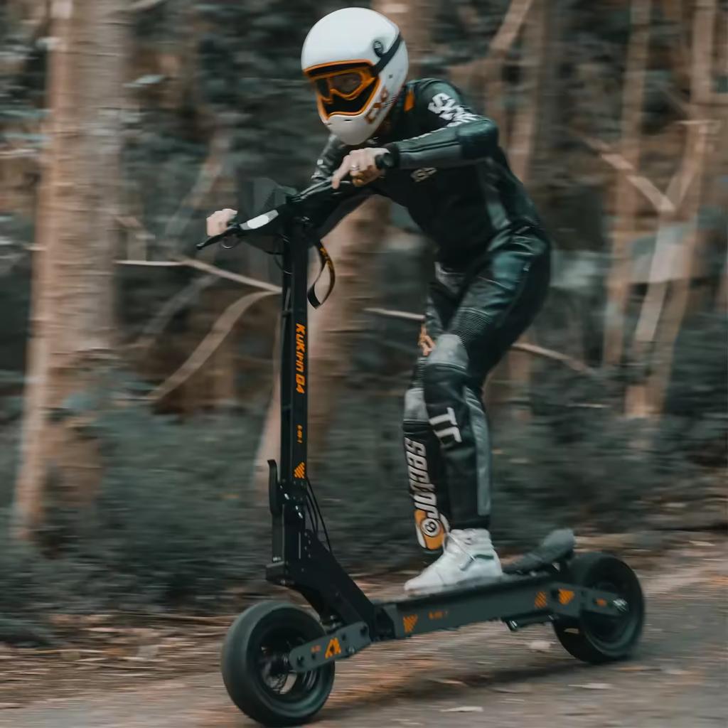 EU Kukirin G4 Monopattino Elettrico Off-Road a Lunga Percorrenza 11 pollici con Pneumatico Vuoto 2000W Batteria 60V-20AH Autonomia Massima 75KM Velocità 70KM/H