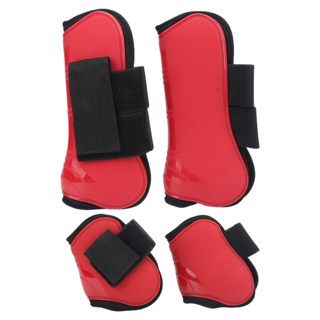 Horse Tendon Boots Thicken PU     Horse Boots Horse Riding Leg  or
